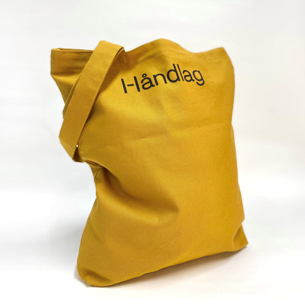 Totebag, bie gul