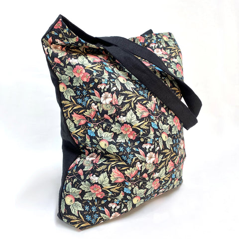 Totebag, blomster