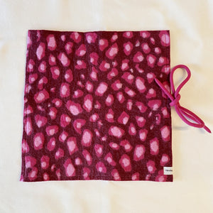 Sitteunderlag Leopard rosa