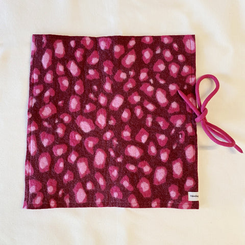 Sitteunderlag Leopard rosa