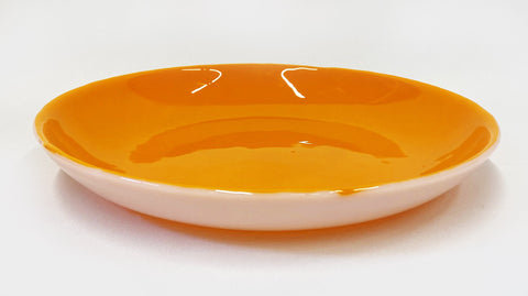 Glassfat, oransje