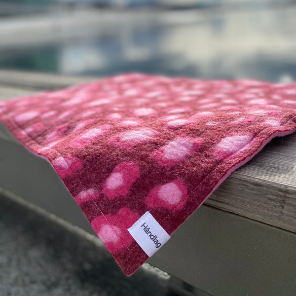 Sitteunderlag Leopard rosa