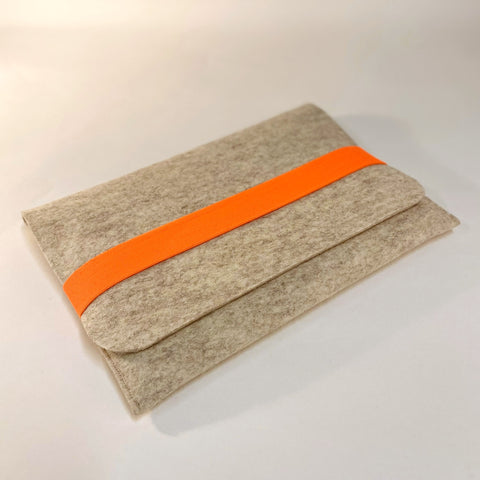 Laptop mappe 13 tommer, oransje