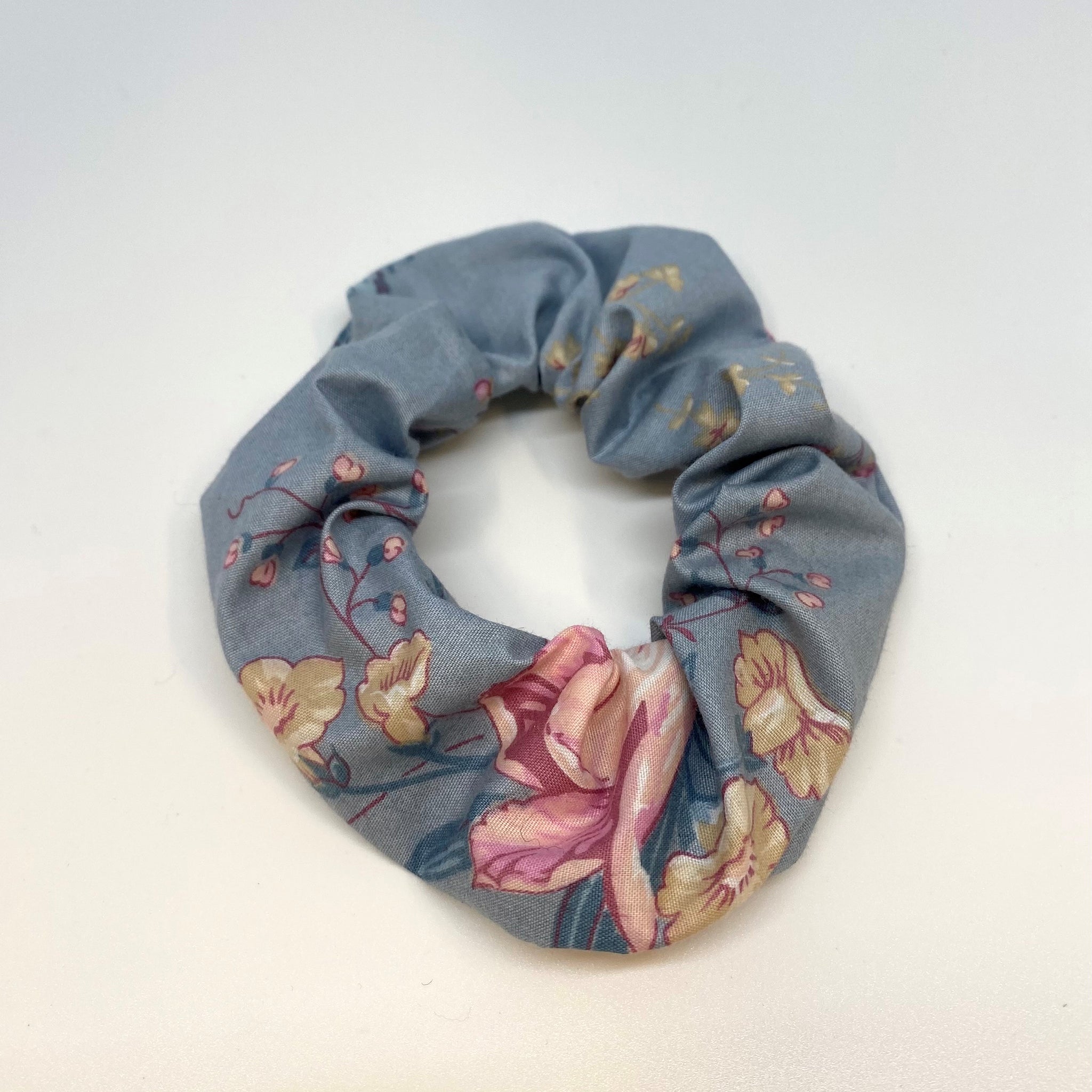 Scrunchie, gammel lysblå