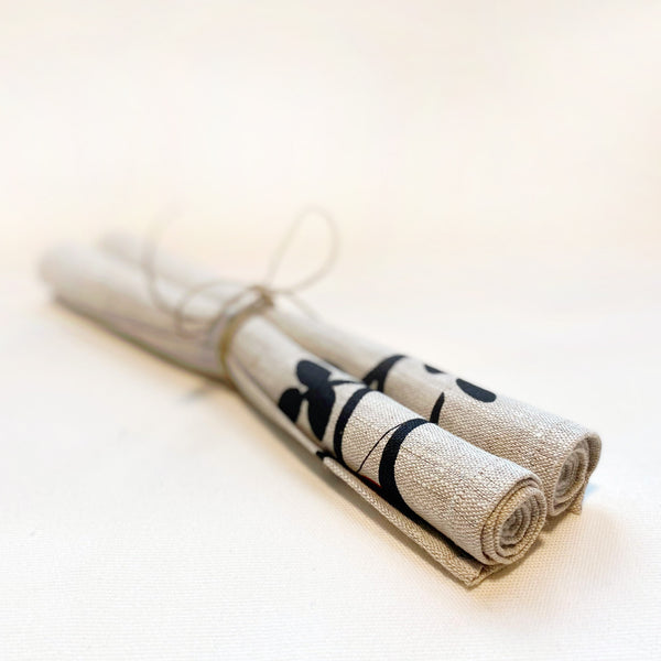 Spisebrikke med dompap 2pk