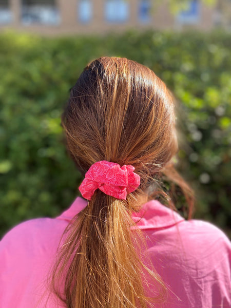 Scrunchie, rosa